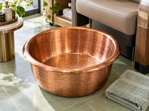 Copper Pedicure Bowls: Elevate Your Nail Salon Design - image 1