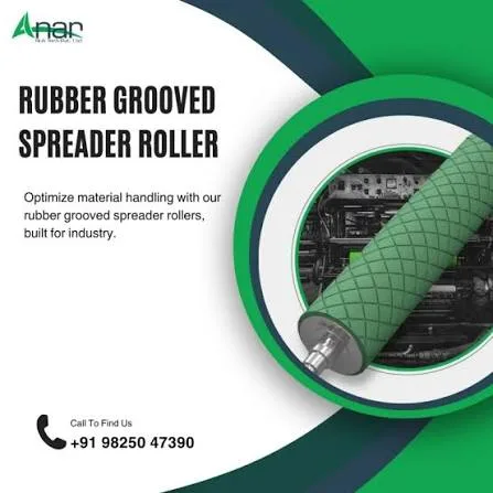 Quality-Focused Rubber Grooved Spreader Rollers Manufacturer - image 1