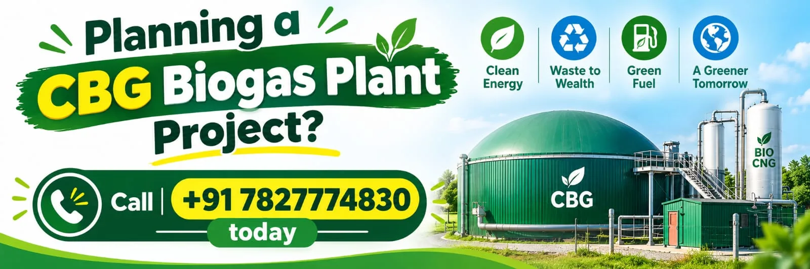Compressed Biogas Plant Company in India - image 1