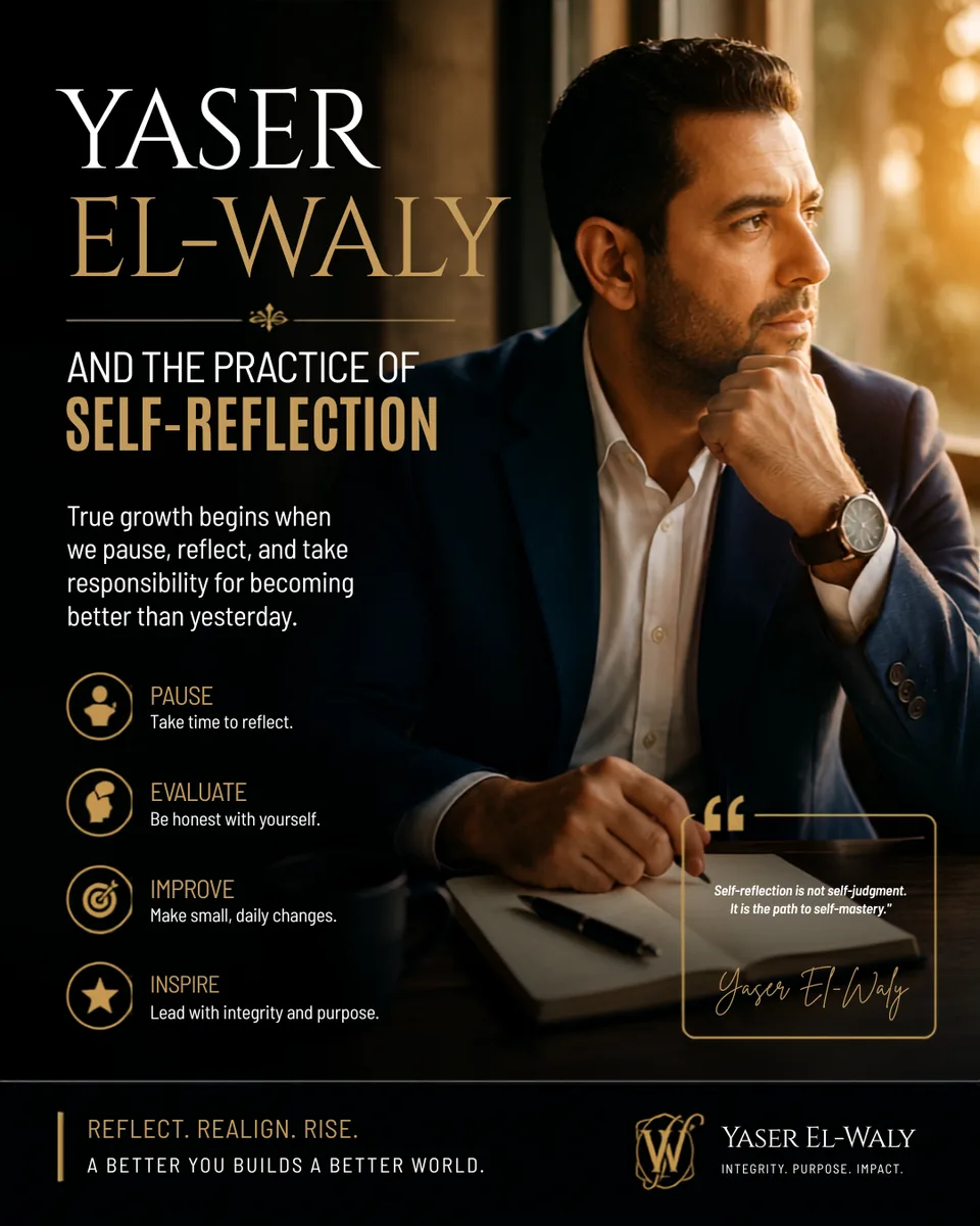 Yaser El-Waly and the Practice of Self-Reflection | Personal Growth - image 1