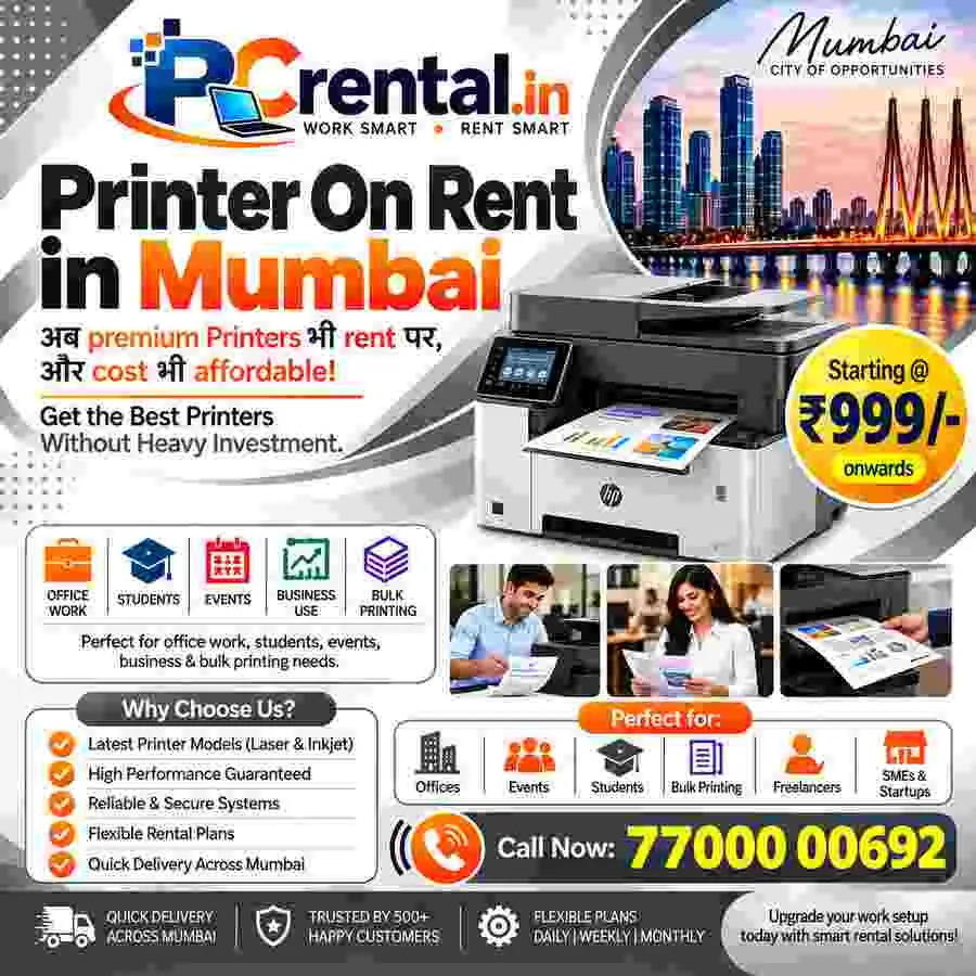✅ Printer On Rent – Starting @ ₹999/- - image 1