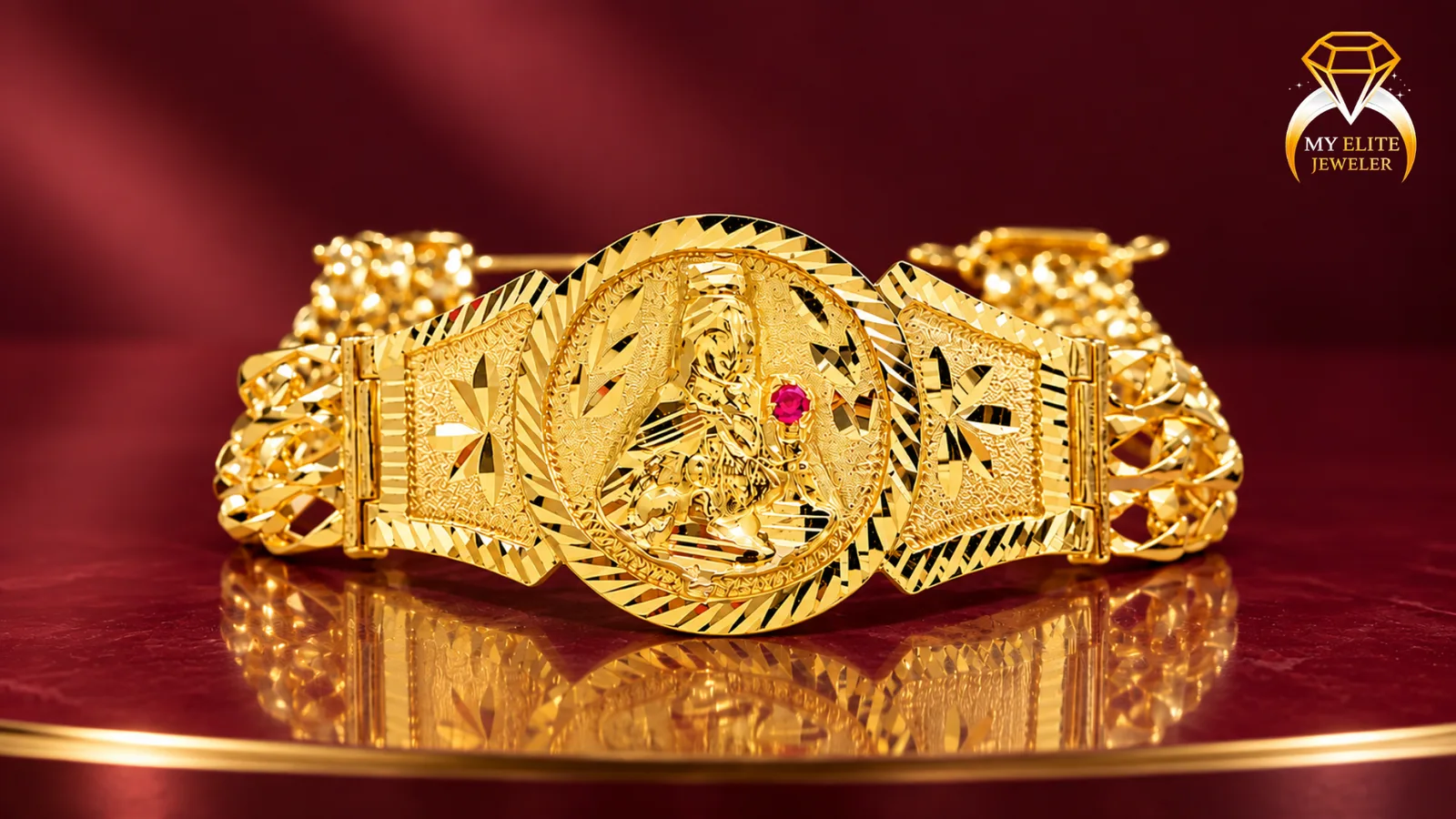 Buy 10K 14K Gold Diamond Cuban Link Bracelet in Texas USA-My Elite Jeweler - image 1