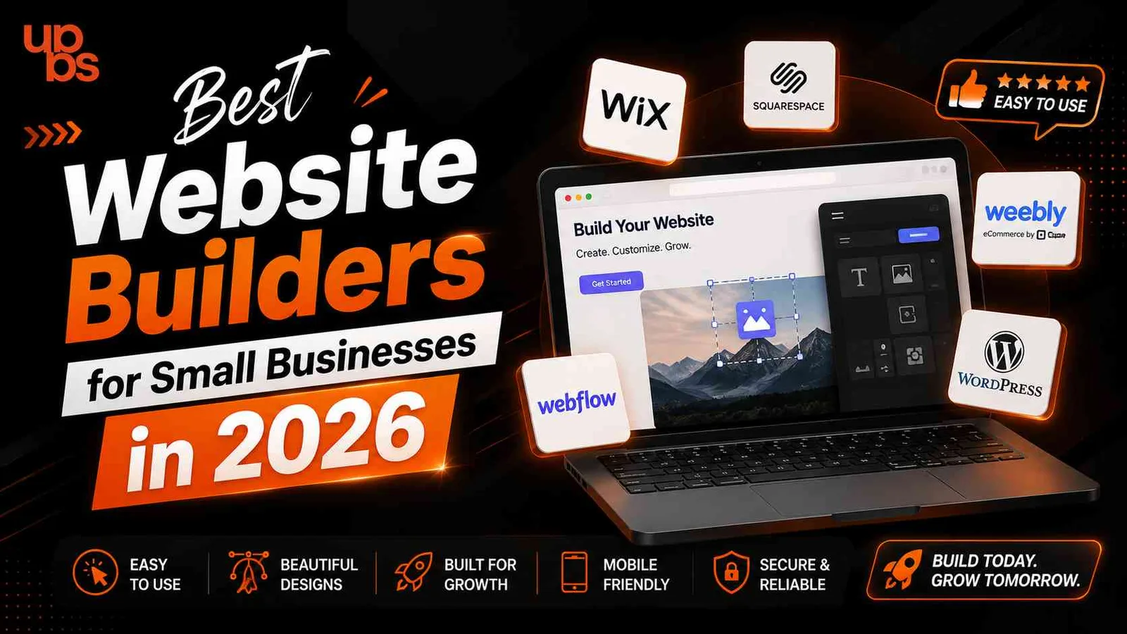 Best Website Builders for Small Businesses in 2026 | UPBS - image 1