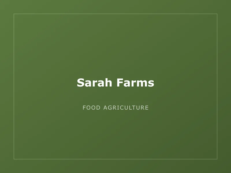 Sarah Farms - image 1