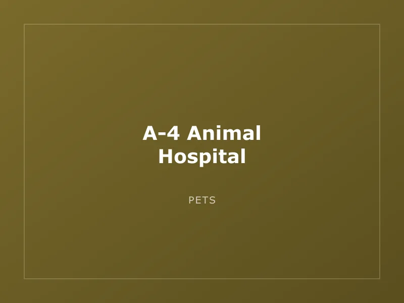 A-4 Animal Hospital - image 1