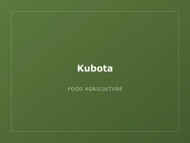 Kubota - image 1