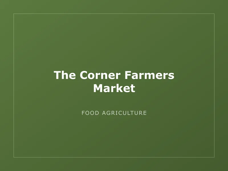 The Corner Farmers Market - image 1
